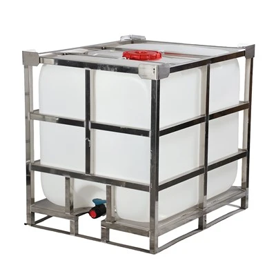 Rezervor IBC cu cadru din oțel inoxidabil